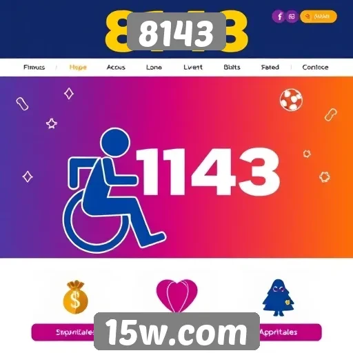Acessibilidade no site 8143 para jogadores com deficiência